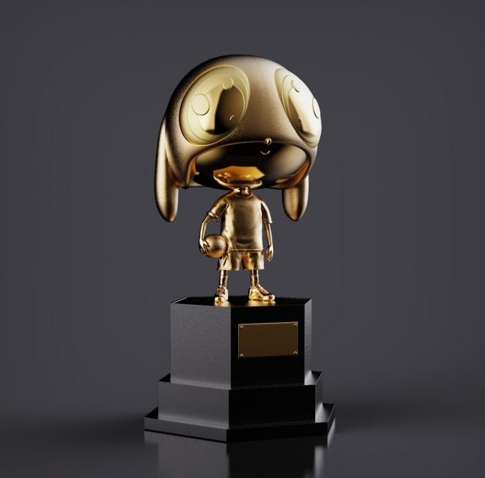 Edgar Plans Lil'Heros Legendary Gold Art Toy - Dope! Gallery